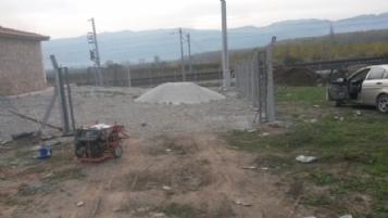 Hızlı tren sinyalizasyon beton direk ve tel çit uygulaması 2014